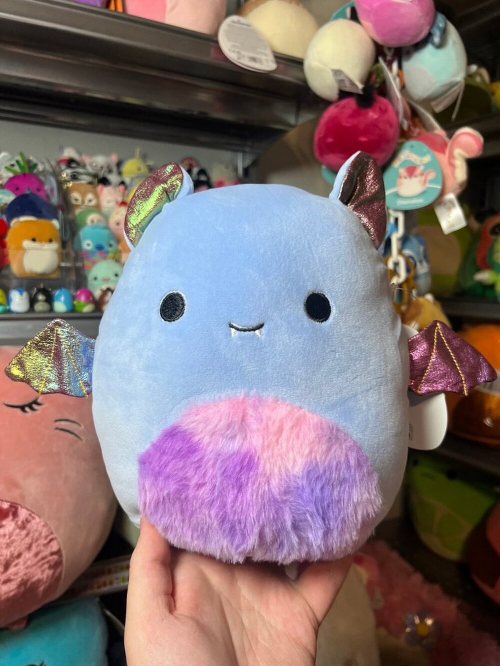 *NEW RELEASE* 8" Lysander the blue bat Squishmallow NWT FIRST TO MARKET